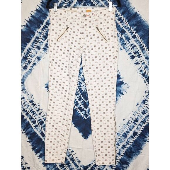 Anthropologie Pilcro and The Letterpress Skinny White Jeans 27 - Picture 1 of 12